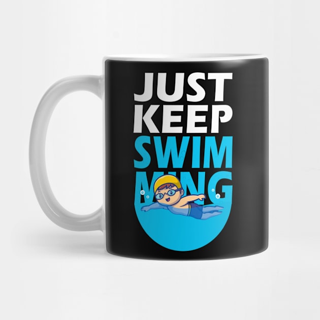 Just Keep Swimming by Kams_store